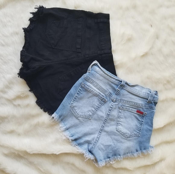 *SOLD* 4 High and Regular Waist Distressed Shorts - Picture 3 of 3